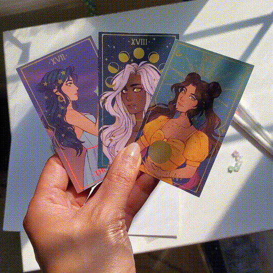 tarot stickers (patreon leftover)