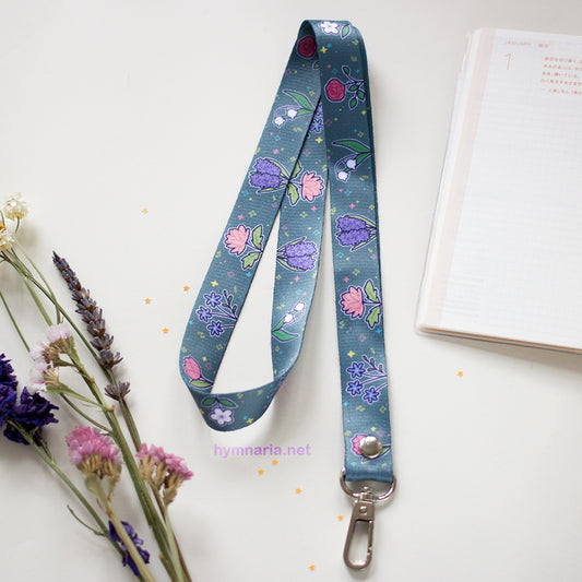 blooms lanyard