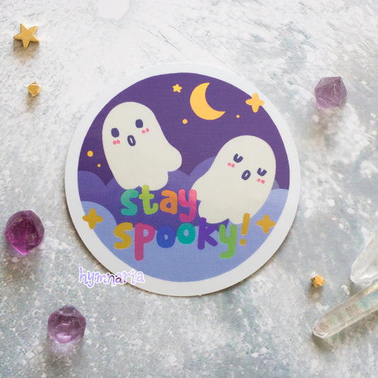 stay spooky! sticker (holo)