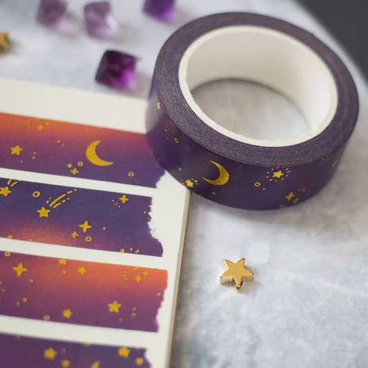 galaxy foil washi tape