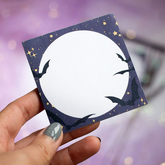 full moon notepad