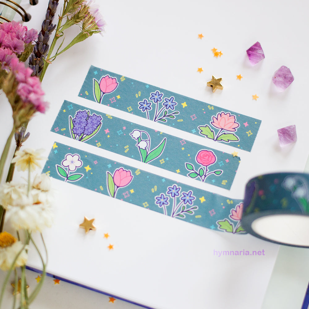blooms washi tape