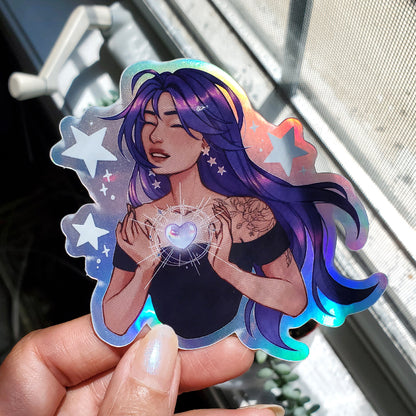 rainbow heart sticker (patreon leftover)