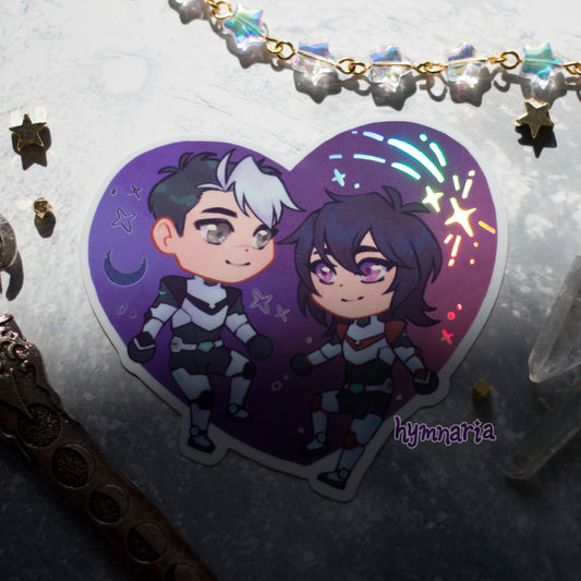 sheith chibi heart sticker