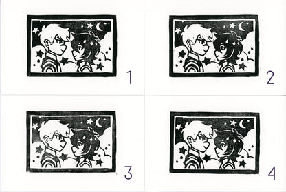 sheith linocut prints