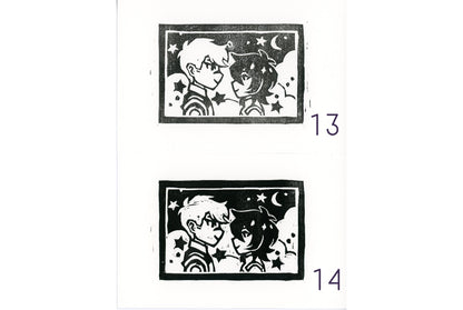 sheith linocut prints