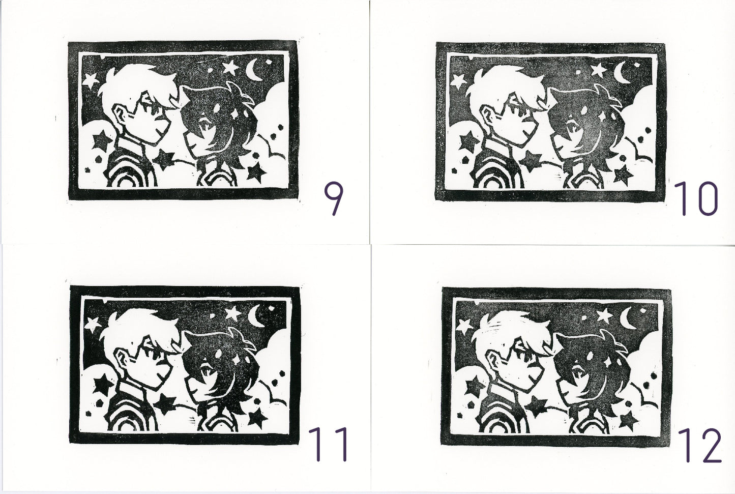 sheith linocut prints