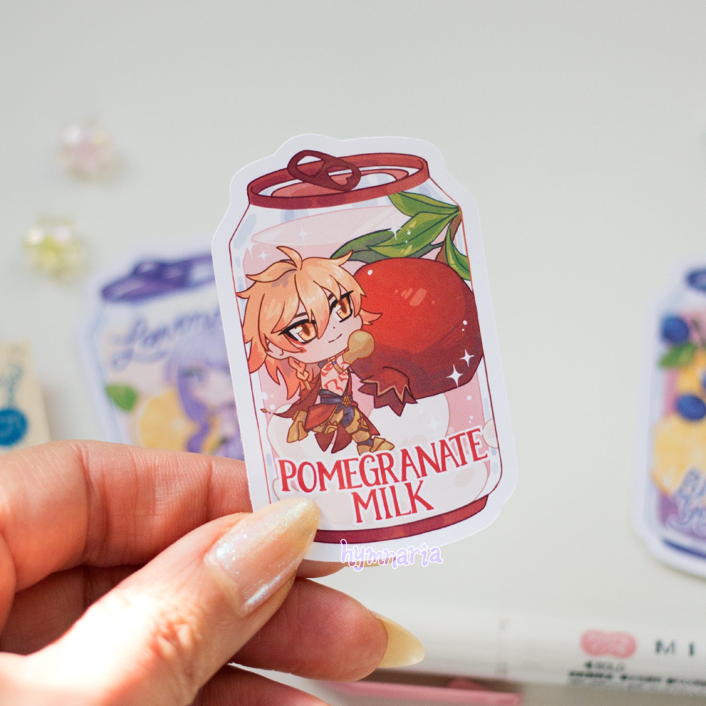 hsr amphoreus soda stickers